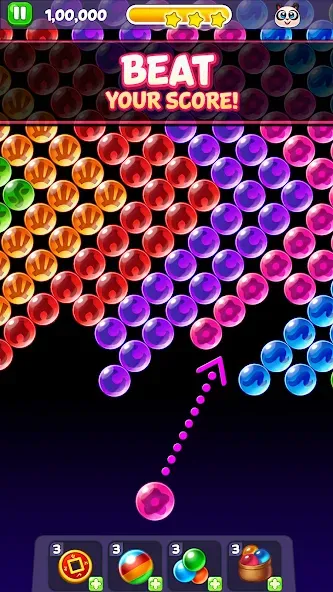 Мод Bubble Shooter: Panda Pop! — Безлимитные жизни и монеты, скачать APK — скриншот 5 Мод Bubble Shooter: Panda Pop! — Безлимитные жизни и монеты, скачать APK — скриншот 5