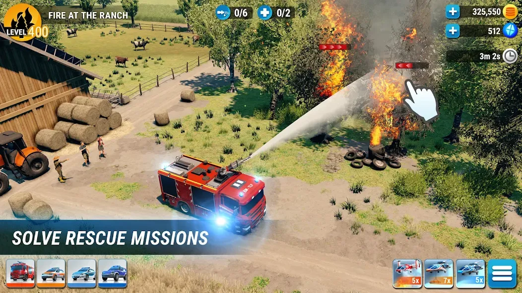 Мод EMERGENCY HQ: rescue strategy — Безлимитные деньги и ресурсы, скачать APK — скриншот 2 Мод EMERGENCY HQ: rescue strategy — Безлимитные деньги и ресурсы, скачать APK — скриншот 2