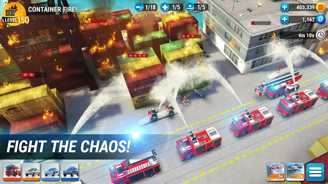 Мод EMERGENCY HQ: rescue strategy — Безлимитные деньги и ресурсы, скачать APK — скриншот 4 Мод EMERGENCY HQ: rescue strategy — Безлимитные деньги и ресурсы, скачать APK — скриншот 4