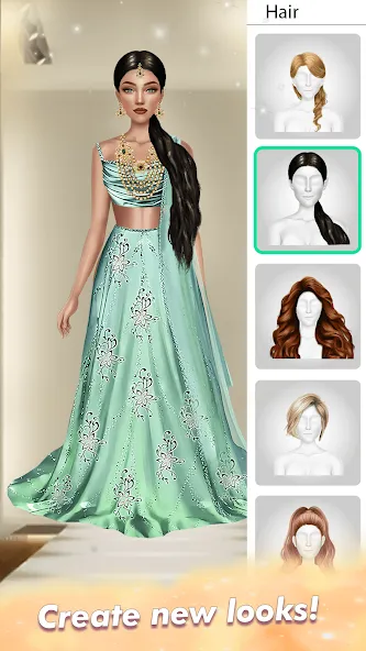 Скачать Makeup, Fashion Dress up Games последней версии — Безлимитные деньги и все наряды — скриншот 4