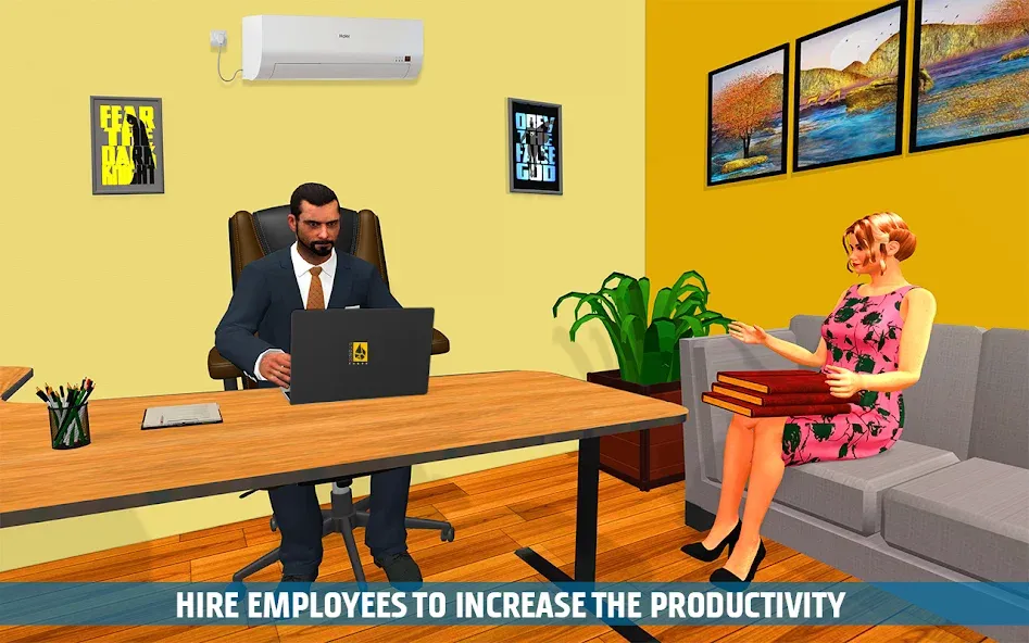 Скачать Virtual HR Manager Job Games бесплатно — Безлимитные деньги и все уровни открыты — скриншот 1 Скачать Virtual HR Manager Job Games бесплатно — Безлимитные деньги и все уровни открыты — скриншот 1