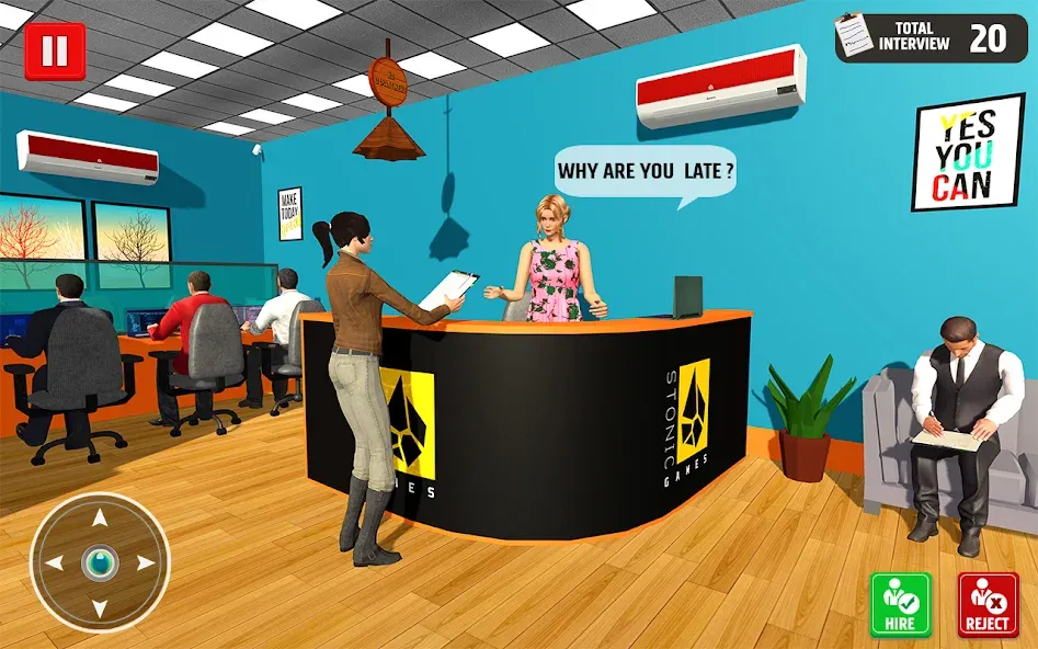 Скачать Virtual HR Manager Job Games бесплатно — Безлимитные деньги и все уровни открыты — скриншот 3 Скачать Virtual HR Manager Job Games бесплатно — Безлимитные деньги и все уровни открыты — скриншот 3