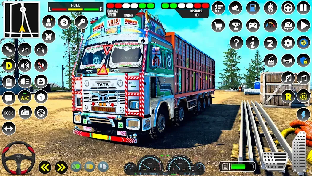 Скачать Indian Truck Driver Simulator последней версии — Безлимитные деньги и все грузовики открыты — скриншот 4 Скачать Indian Truck Driver Simulator последней версии — Безлимитные деньги и все грузовики открыты — скриншот 4