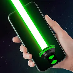Lightsaber Gun Simulator бесплатно на Андроид — мод: Разблокировано всё и без рекламы