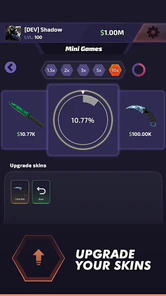 Скачать Case Battle: Skins Simulator — Безлимитные монеты и все скины — скриншот 3 Скачать Case Battle: Skins Simulator — Безлимитные монеты и все скины — скриншот 3