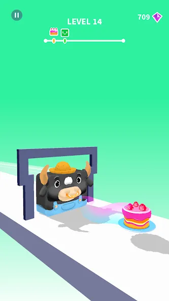Скачать Jelly Shift - Obstacle Course на Андроид с модом — Безлимитные монеты и все уровни — скриншот 3