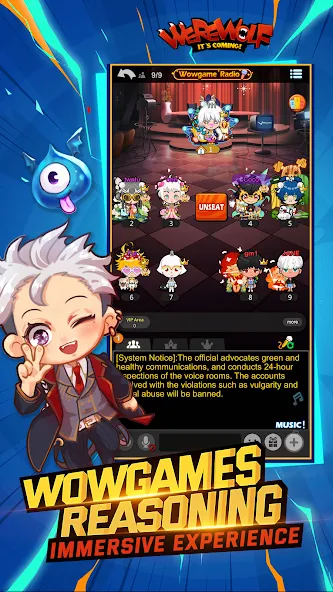 Werewolf-Wowgame взломанный APK — Открыты все роли и режимы — скриншот 2 Werewolf-Wowgame взломанный APK — Открыты все роли и режимы — скриншот 2