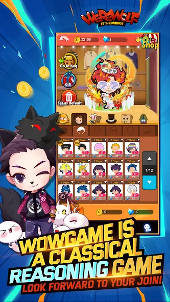 Werewolf-Wowgame взломанный APK — Открыты все роли и режимы — скриншот 3 Werewolf-Wowgame взломанный APK — Открыты все роли и режимы — скриншот 3