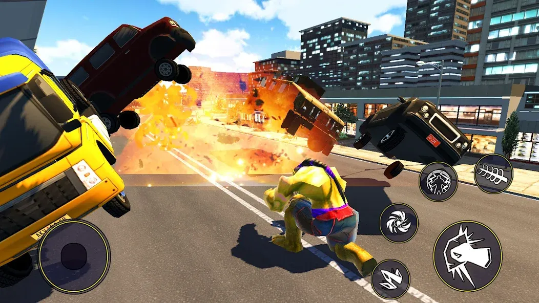Мод Super City Hero:superhero Game — Безлимитные деньги и суперсилы, скачать APK — скриншот 3 Мод Super City Hero:superhero Game — Безлимитные деньги и суперсилы, скачать APK — скриншот 3