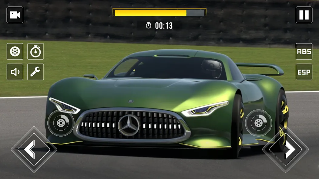 Drive Mercedes Benz Vision Car взлом APK — Безлимитные деньги и топливо — скриншот 3