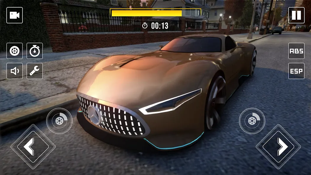 Drive Mercedes Benz Vision Car взлом APK — Безлимитные деньги и топливо — скриншот 4