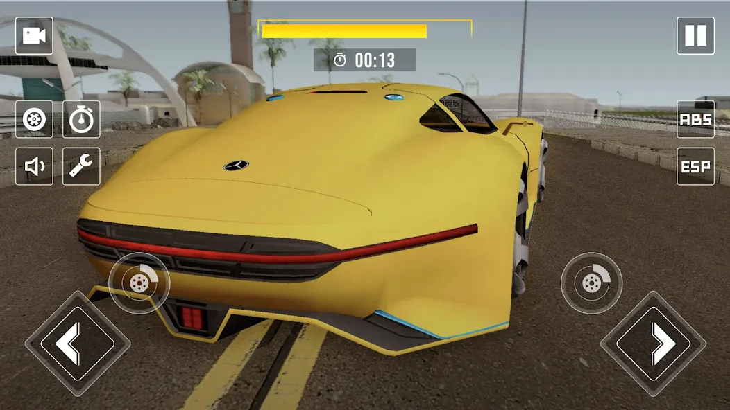 Drive Mercedes Benz Vision Car взлом APK — Безлимитные деньги и топливо — скриншот 5