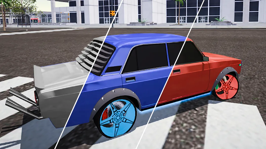 Скачать Drive Classic VAZ 2107 Parking Mod APK — Безлимитные деньги и топливо — скриншот 3 Скачать Drive Classic VAZ 2107 Parking Mod APK — Безлимитные деньги и топливо — скриншот 3