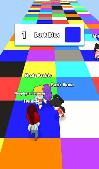 Fall Party.io: Match Race — последняя версия с модом (Безлимитные монеты и разблокированы скины) — скриншот 2