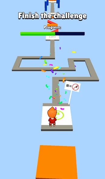 Fall Party.io: Match Race — последняя версия с модом (Безлимитные монеты и разблокированы скины) — скриншот 5