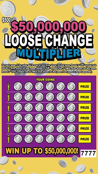 Скачать Scratch Off Lottery Scratchers мод — Безлимитные билеты и мгновенные выигрыши — скриншот 2 Скачать Scratch Off Lottery Scratchers мод — Безлимитные билеты и мгновенные выигрыши — скриншот 2