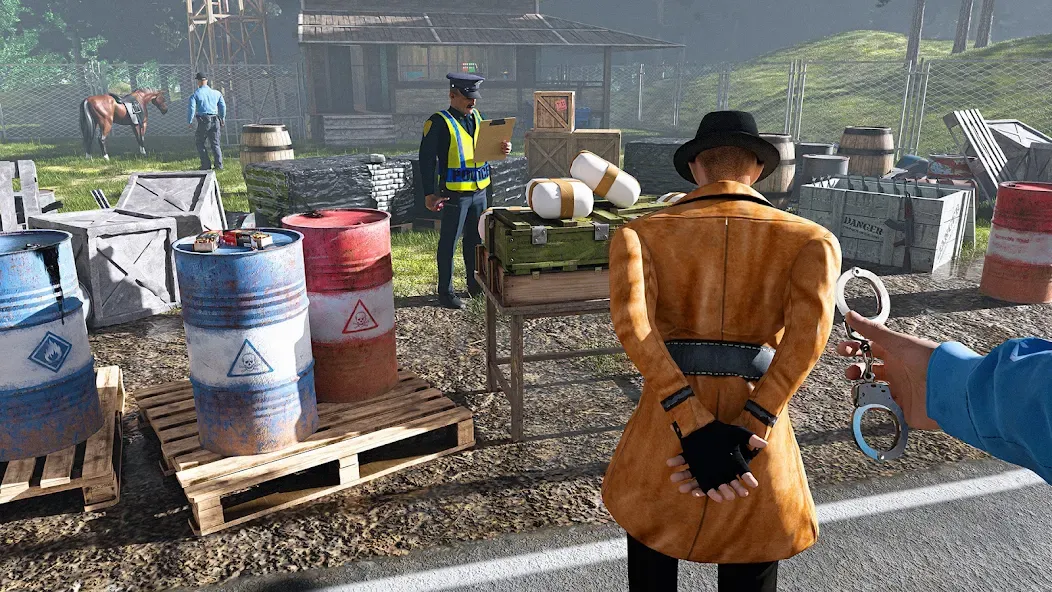 Border Patrol Police Game бесплатно на Андроид — мод: Без рекламы и много денег — скриншот 4