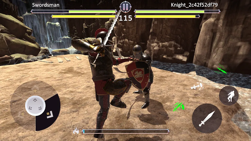 Скачать взлом Knights Fight 2: New Blood — Безлимитные деньги и энергия — скриншот 4 Скачать взлом Knights Fight 2: New Blood — Безлимитные деньги и энергия — скриншот 4