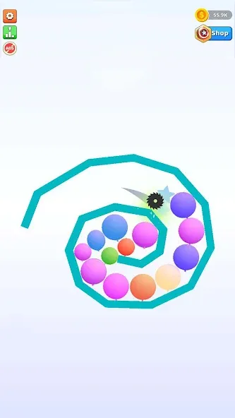 Мод Bounce and pop - Puff Balloon — Безлимитные монеты и жизни, скачать APK — скриншот 4 Мод Bounce and pop - Puff Balloon — Безлимитные монеты и жизни, скачать APK — скриншот 4