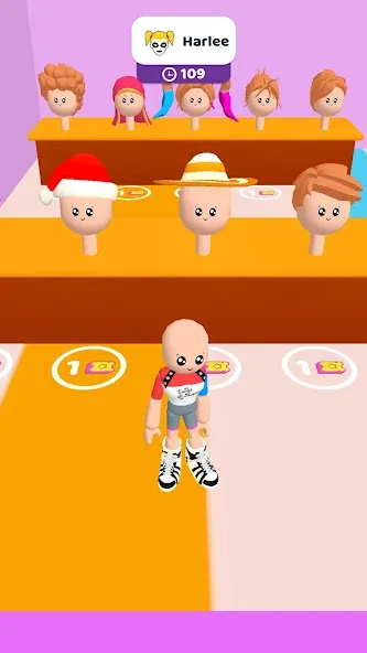 Скачать взлом Fashion Famous - Dress Up Game — Безлимитные монеты и все наряды — скриншот 3