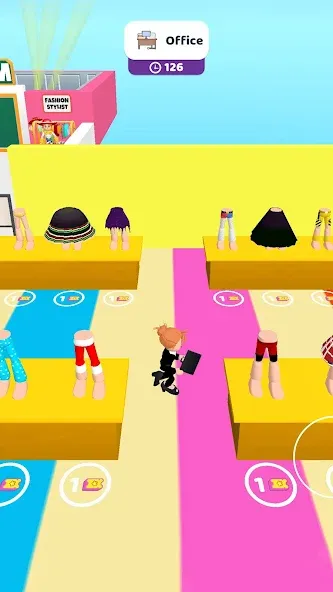 Скачать взлом Fashion Famous - Dress Up Game — Безлимитные монеты и все наряды — скриншот 4
