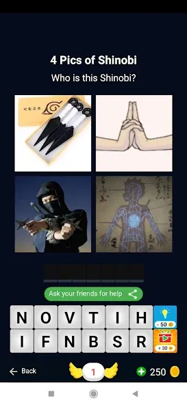 Скачать 4 Pics 1 Shinobi part 1 Mod APK — Без рекламы и все уровни открыты — скриншот 1 Скачать 4 Pics 1 Shinobi part 1 Mod APK — Без рекламы и все уровни открыты — скриншот 1