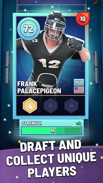 Скачать мод Blitz Football Franchise 2024 — Безлимитные деньги и энергия — скриншот 2 Скачать мод Blitz Football Franchise 2024 — Безлимитные деньги и энергия — скриншот 2