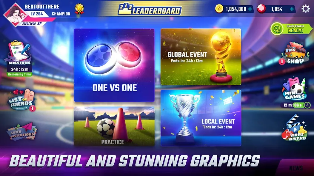 Football Stars MOD APK: Безлимитные деньги и всё открыто — скриншот 3