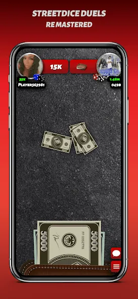 Скачать взлом Phone Dice™ Street Dice Game — Без рекламы и бесконечные броски — скриншот 1