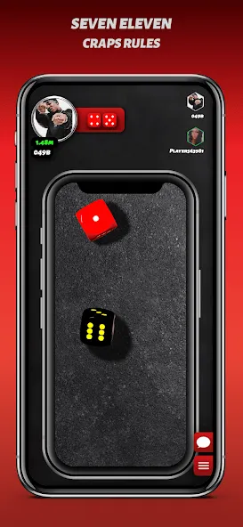 Скачать взлом Phone Dice™ Street Dice Game — Без рекламы и бесконечные броски — скриншот 2