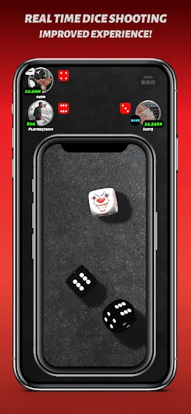 Скачать взлом Phone Dice™ Street Dice Game — Без рекламы и бесконечные броски — скриншот 5