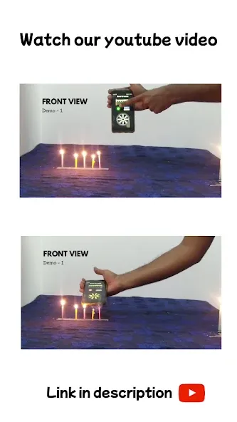 Скачать мод Blower - Candle Blower Lite — Без рекламы и бесконечный воздух — скриншот 4
