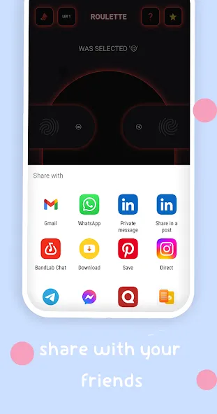 Mini : Finger Picker Chooser на телефон — скачать мод: Быстрый выбор пальца без рекламы — скриншот 3 Mini : Finger Picker Chooser на телефон — скачать мод: Быстрый выбор пальца без рекламы — скриншот 3
