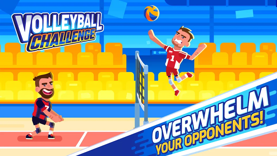 Volleyball Challenge 2024 взлом на Андроид — Безлимитные деньги и энергия — скриншот 1 Volleyball Challenge 2024 взлом на Андроид — Безлимитные деньги и энергия — скриншот 1