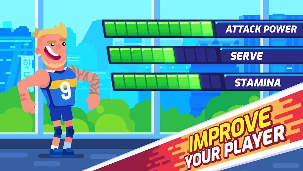 Volleyball Challenge 2024 взлом на Андроид — Безлимитные деньги и энергия — скриншот 5 Volleyball Challenge 2024 взлом на Андроид — Безлимитные деньги и энергия — скриншот 5