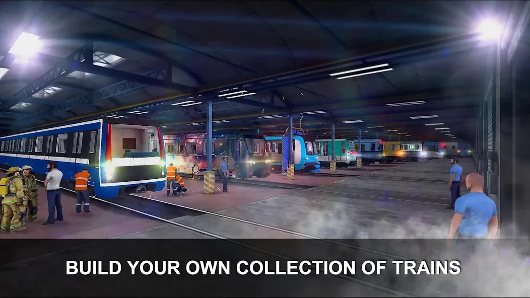 Subway Simulator 3D взлом APK — Безлимитные деньги и все поезда — скриншот 3 Subway Simulator 3D взлом APK — Безлимитные деньги и все поезда — скриншот 3