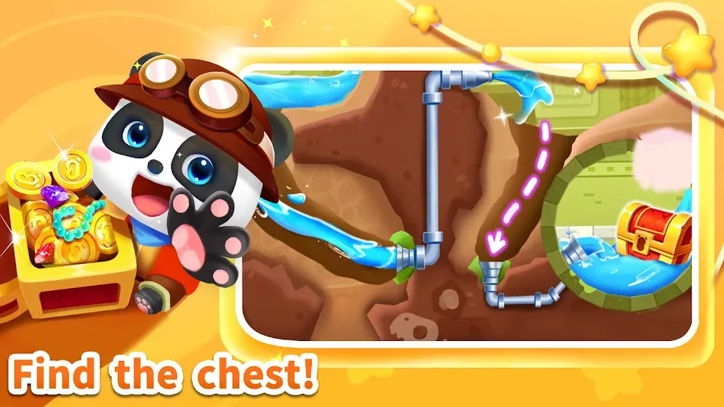 Мод Little Panda’s Jewel Adventure — Безлимитные монеты и все уровни открыты, скачать APK — скриншот 2