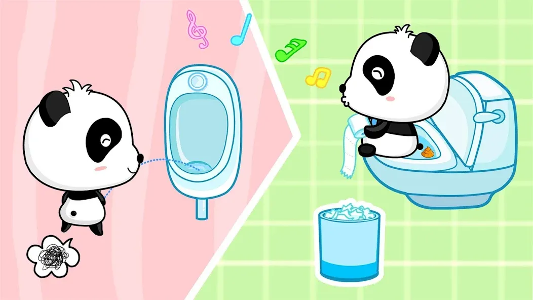 Baby Panda's Daily Life взлом на Андроид — Без рекламы и всё открыто — скриншот 3