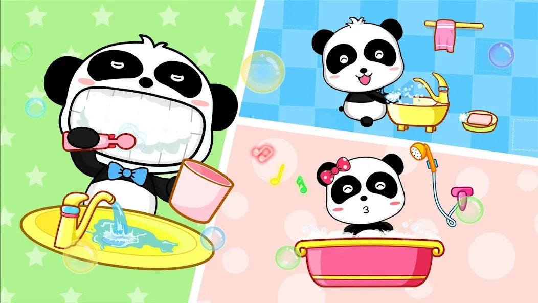 Baby Panda's Daily Life взлом на Андроид — Без рекламы и всё открыто — скриншот 4