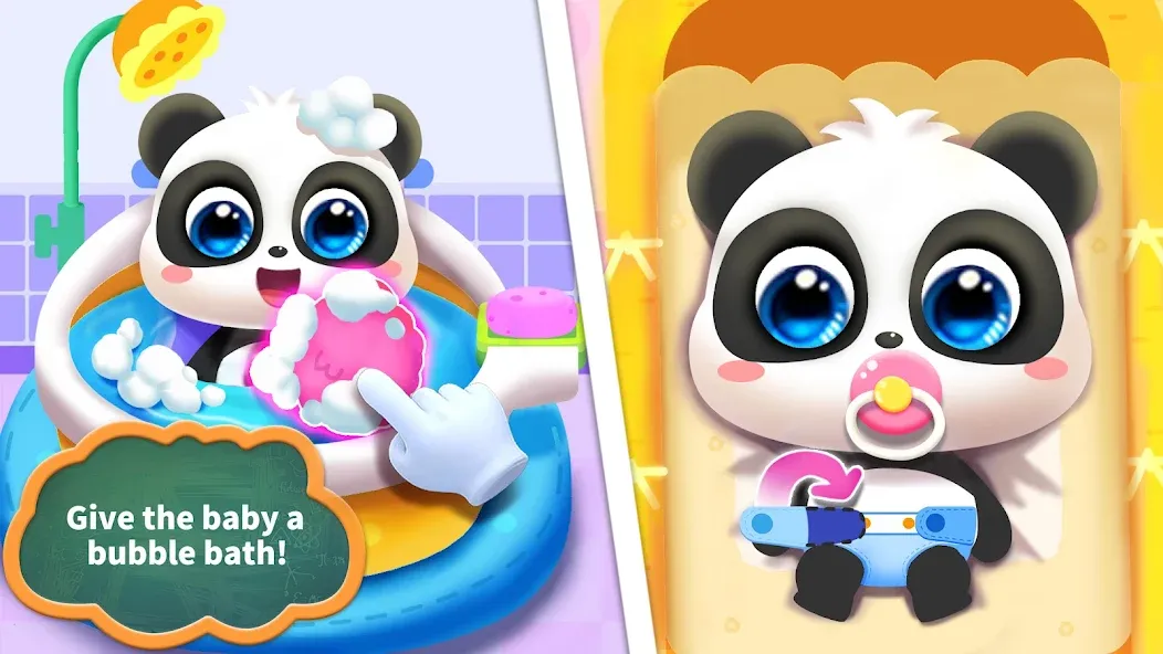 Baby Panda Care — последняя версия с модом (Безлимитные монеты и все предметы) — скриншот 1