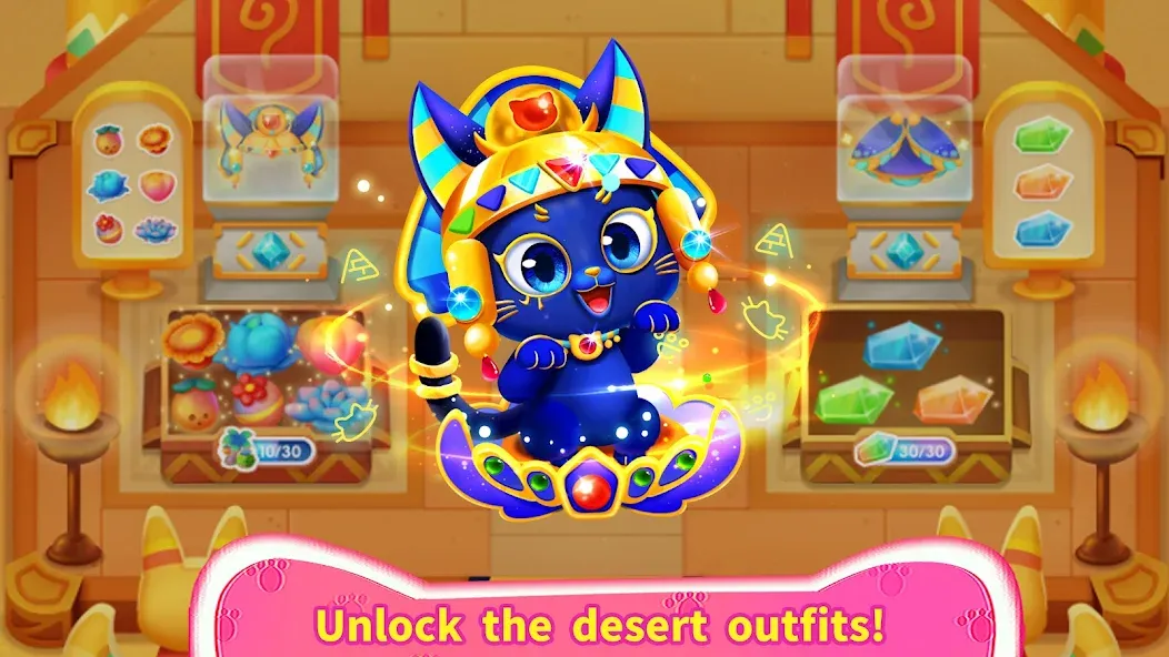 Скачать Little Panda's Cat Game — Безлимитные монеты и разблокированы все уровни — скриншот 5 Скачать Little Panda's Cat Game — Безлимитные монеты и разблокированы все уровни — скриншот 5