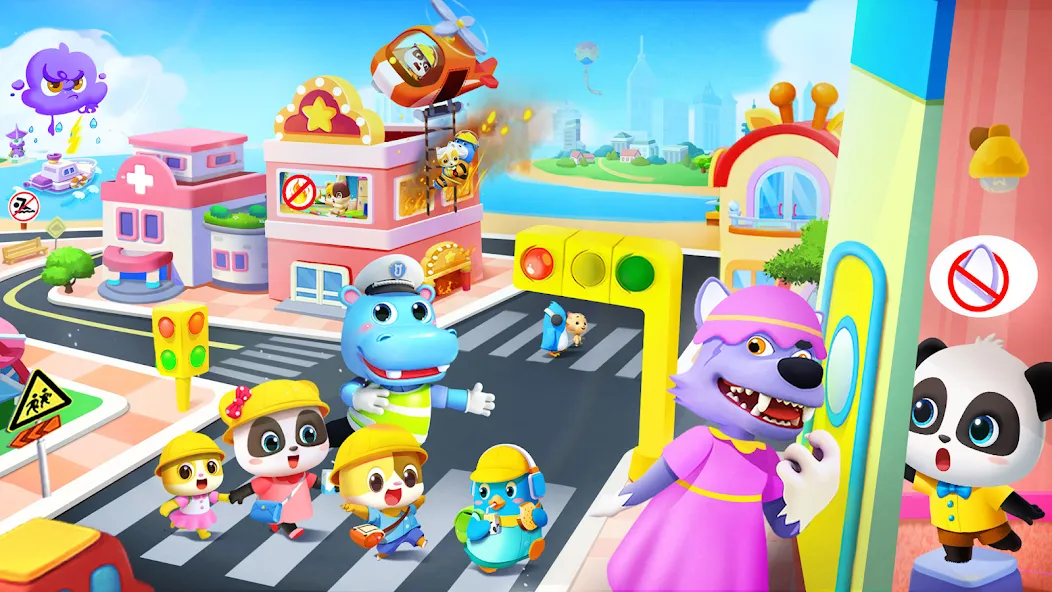 Baby Panda's City — Безлимитные монеты и все локации открыты, скачать мод APK — скриншот 4 Baby Panda's City — Безлимитные монеты и все локации открыты, скачать мод APK — скриншот 4