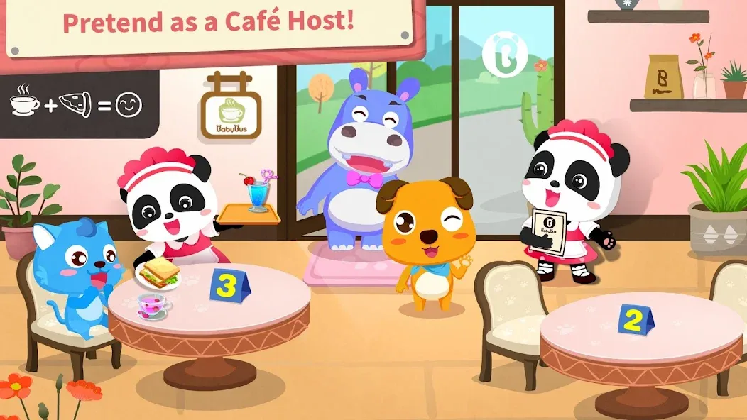 Скачать мод Baby Panda’s Summer: Café — Безлимитные деньги и все рецепты — скриншот 4 Скачать мод Baby Panda’s Summer: Café — Безлимитные деньги и все рецепты — скриншот 4
