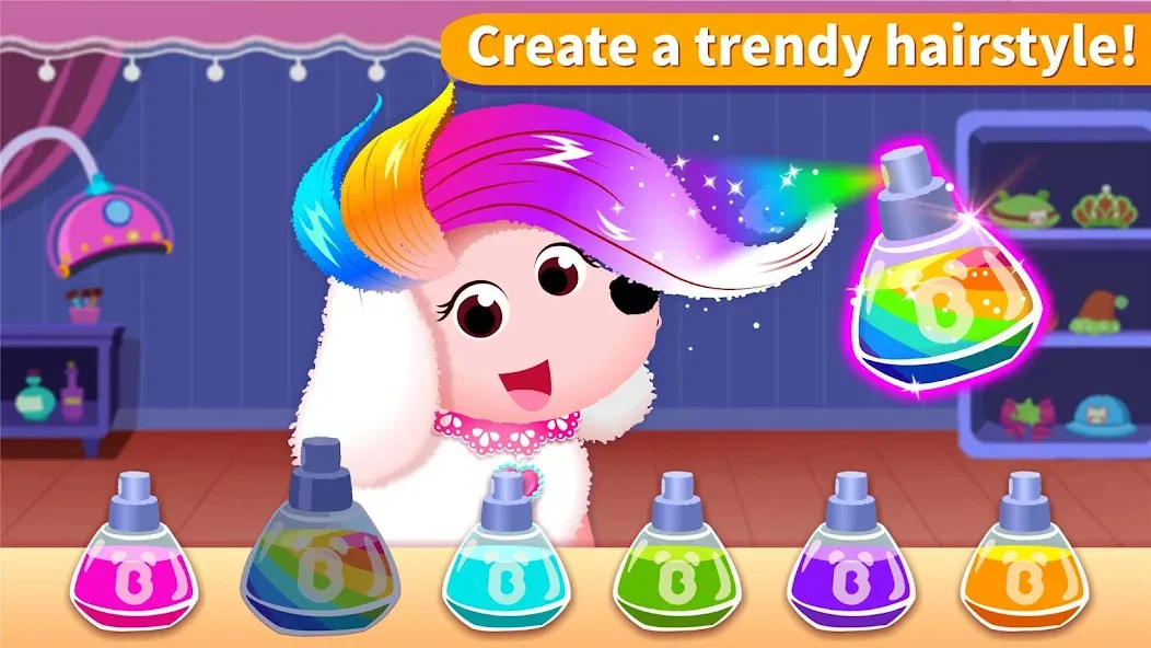 Скачать мод Little Panda's Pet Salon — Безлимитные деньги и всё открыто — скриншот 3