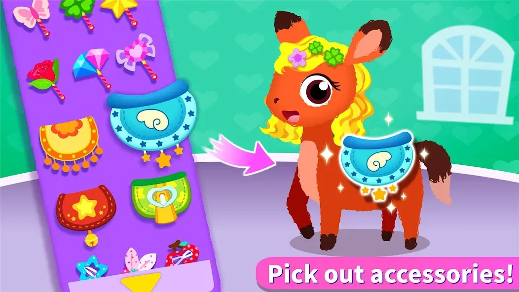 Скачать мод Little Panda's Pet Salon — Безлимитные деньги и всё открыто — скриншот 4