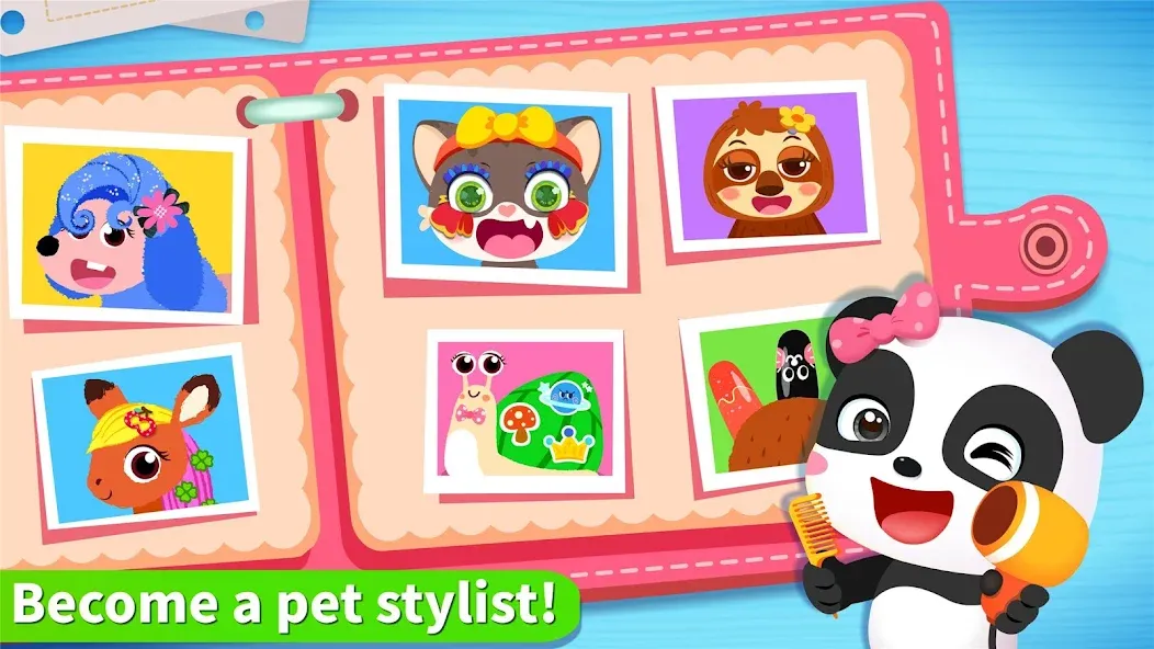 Скачать мод Little Panda's Pet Salon — Безлимитные деньги и всё открыто — скриншот 5