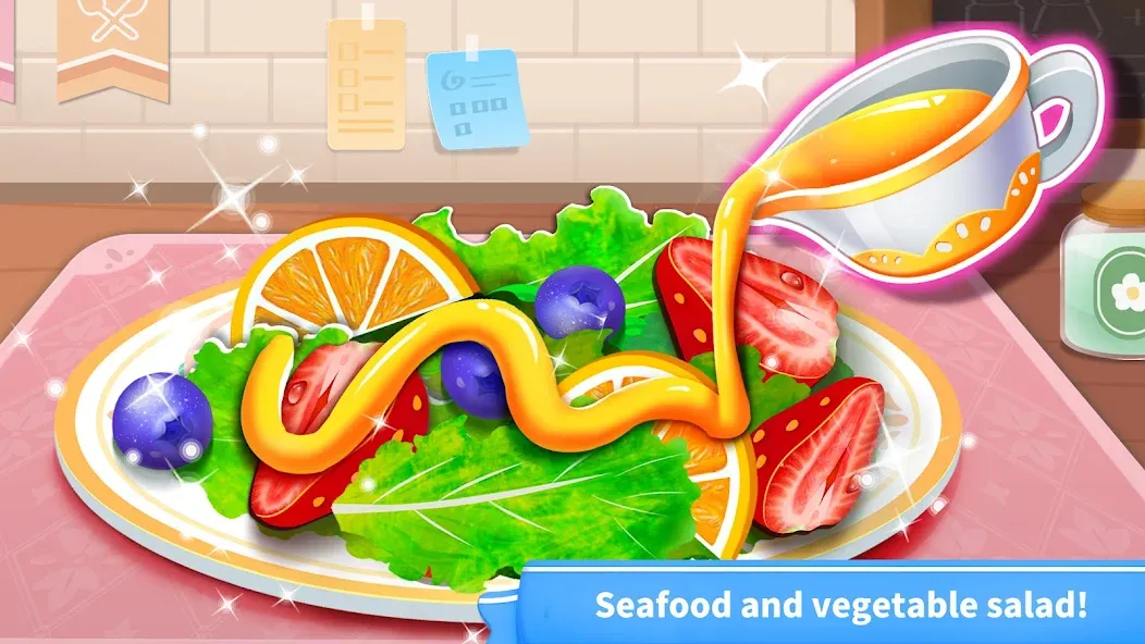 Мод Little Panda's World Recipes — Много рецептов и ингредиентов, скачать APK — скриншот 4