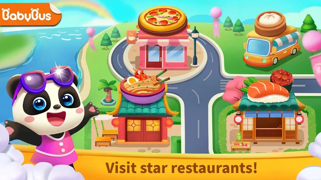 Скачать взлом Little Panda: Star Restaurants — Безлимитные деньги и всё открыто — скриншот 1