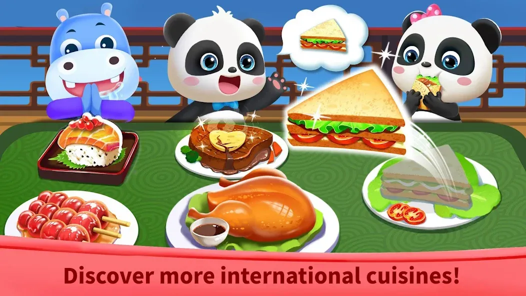 Скачать взлом Little Panda: Star Restaurants — Безлимитные деньги и всё открыто — скриншот 5