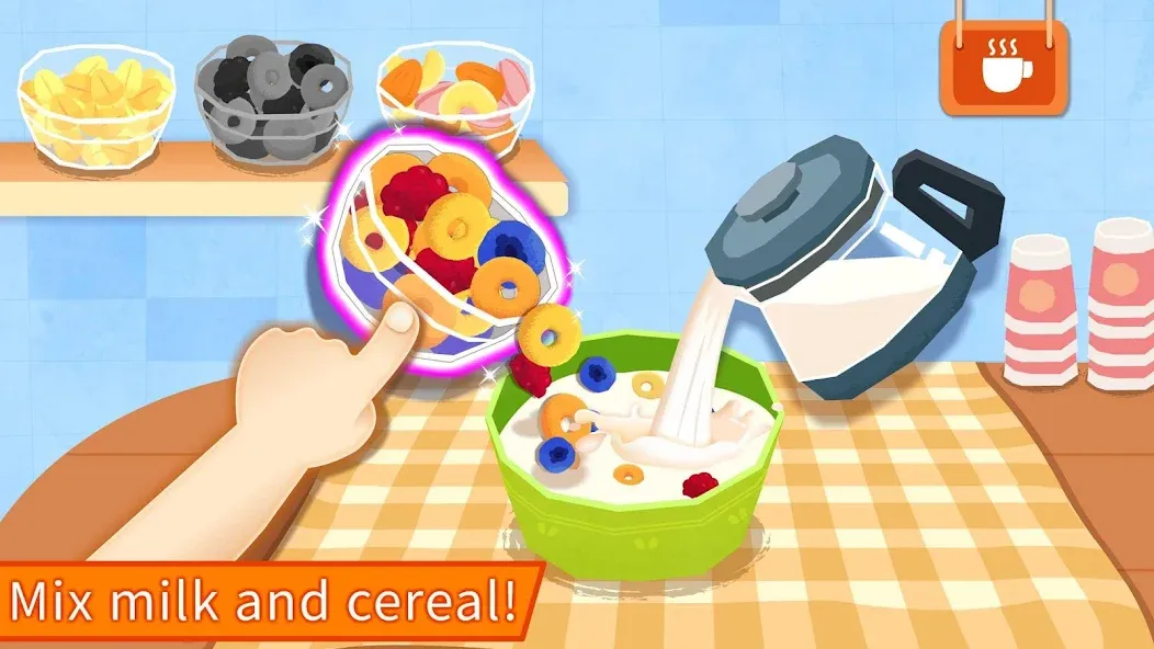 Baby Panda's Breakfast Cooking взлом APK — Без рекламы и открыты все рецепты — скриншот 2 Baby Panda's Breakfast Cooking взлом APK — Без рекламы и открыты все рецепты — скриншот 2